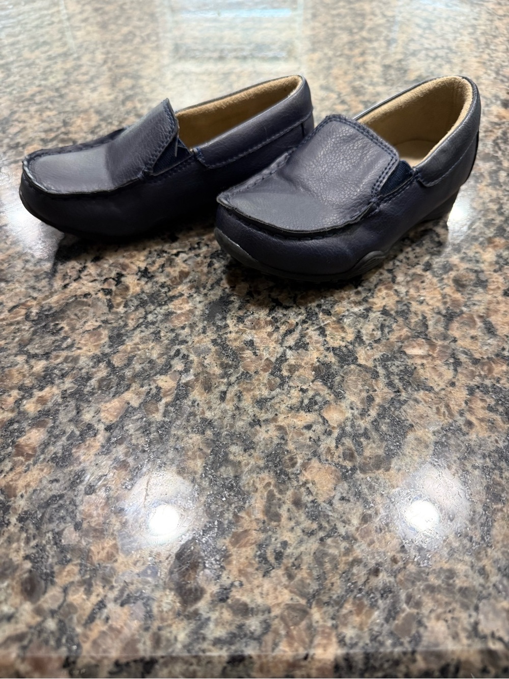 The Children's Place Navy Slip-On Loafers for Kids